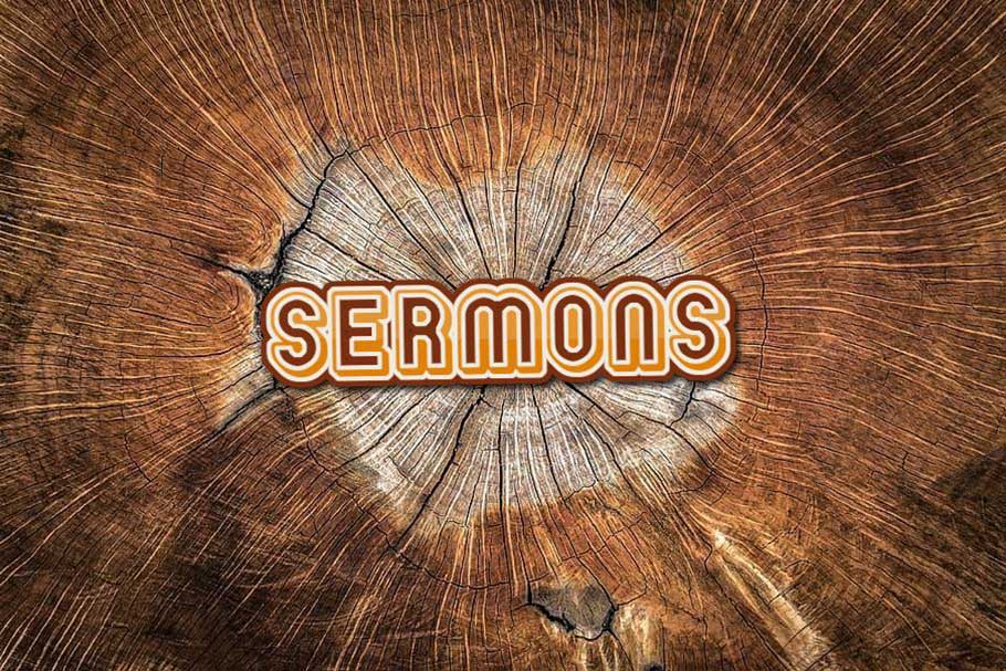 20 minute sermons on a variety of topics